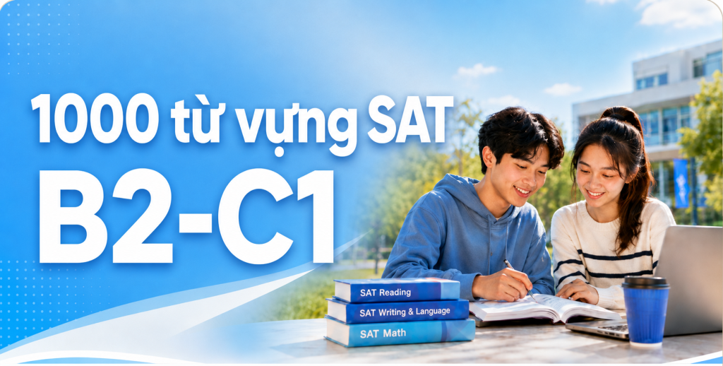Tài liệu từ vựng SAT cho học sinh mới bắt đầu